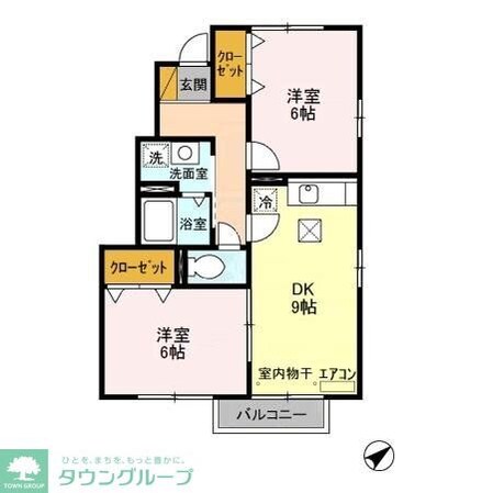 シャルマンおおたかの森の物件間取画像